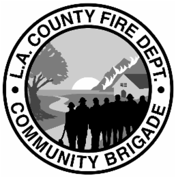 l.a. county fire dept. community brigade