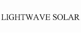 lightwave solar