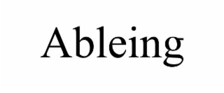 ableing