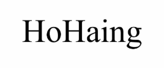 hohaing