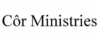 cÔr ministries
