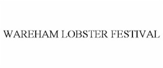 wareham lobster festival