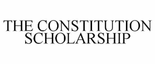 the constitution scholarship