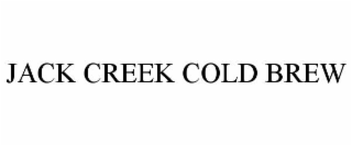 jack creek cold brew