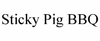 sticky pig bbq
