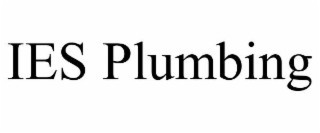 ies plumbing