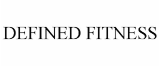 defined fitness
