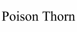 poison thorn