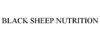 black sheep nutrition