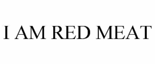 i am red meat