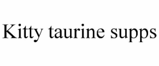 kitty taurine supps