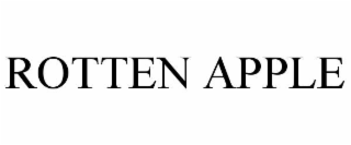 rotten apple