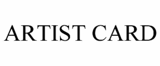 artist card