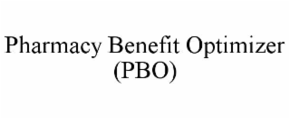 pharmacy benefit optimizer (pbo)