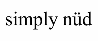 simply nÜd
