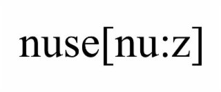 nuse[nu:z]