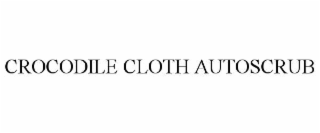 crocodile cloth autoscrub