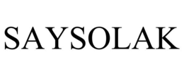 saysolak