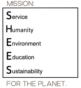 mission: service humanity environment education sustainability for the planet.