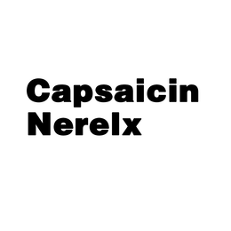 capsaicin nerelx