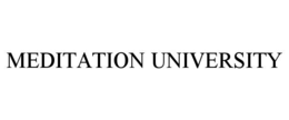 meditation university