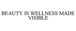 beauty is wellness made visible