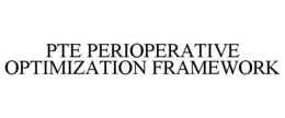 pte perioperative optimization framework