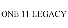 one 11 legacy