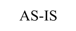 as-is