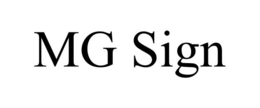 mg sign