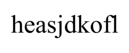 heasjdkofl