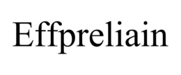 effpreliain