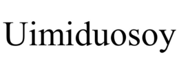 uimiduosoy