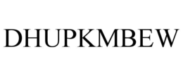 dhupkmbew