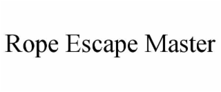rope escape master