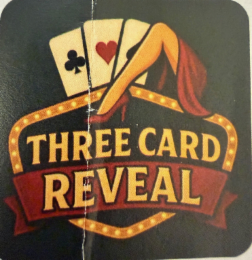 three card reveal