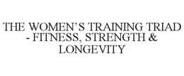 the women’s training triad - fitness, strength & longevity