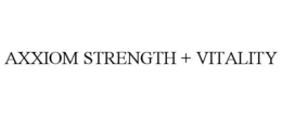 axxiom strength + vitality