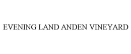 evening land anden vineyard