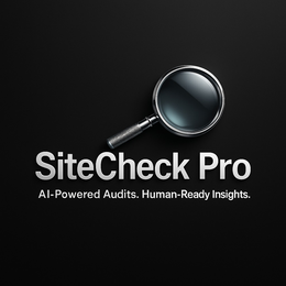 sitecheck pro ai-poered audits. human-ready insights