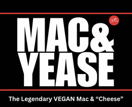 mac& yease the legendary vegan mac & "cheese" v