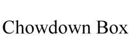 chowdown box