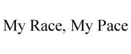 my race, my pace
