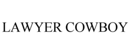 lawyer cowboy