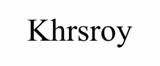 khrsroy