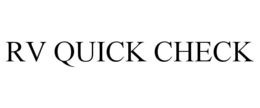rv quick check