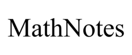 mathnotes