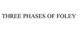 three phases of foley