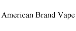 american brand vape