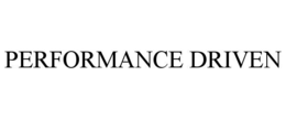 performance driven